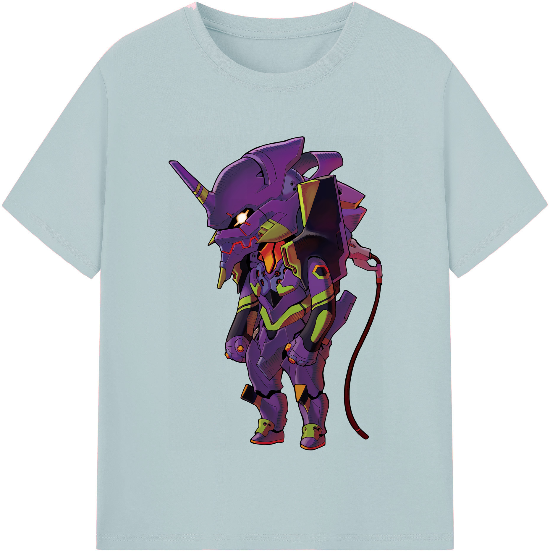 （画像用） EVA 新世紀エヴァンゲリオン 綿100％半袖Tシャツ（フロントプリント）